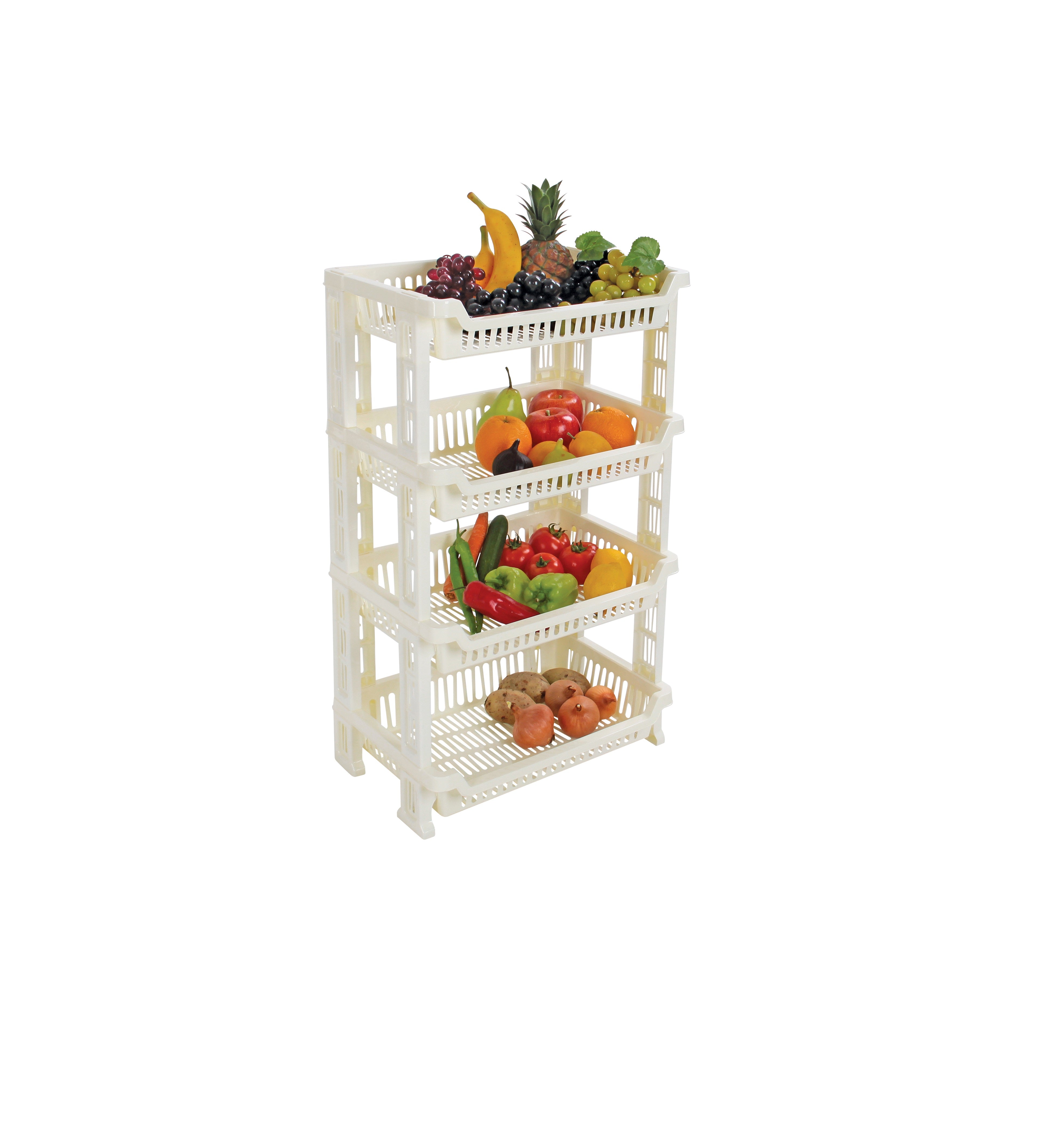 VEGETABLE STORAGE RACK (4 TIERS)