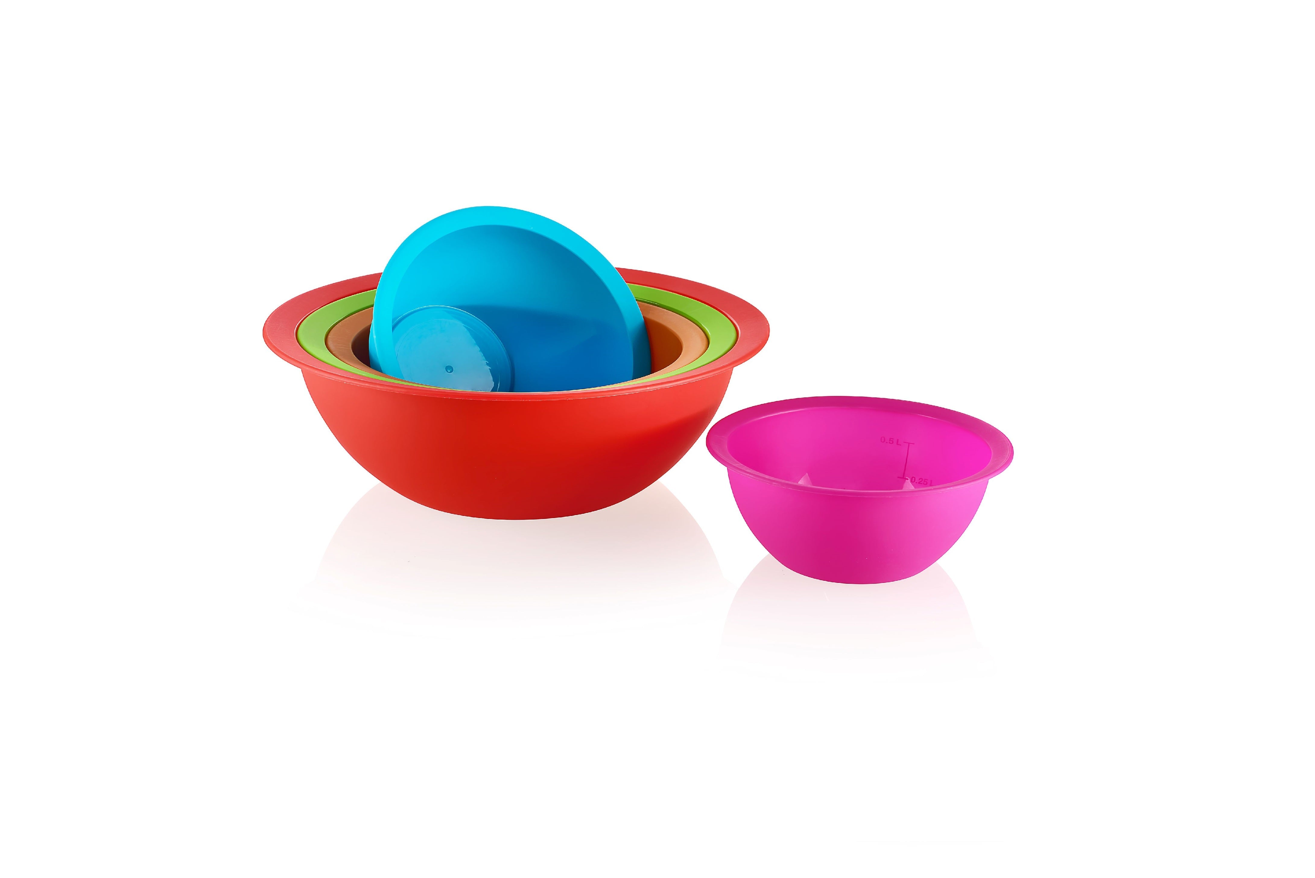 COLORED BASIN SET (5 PCS)