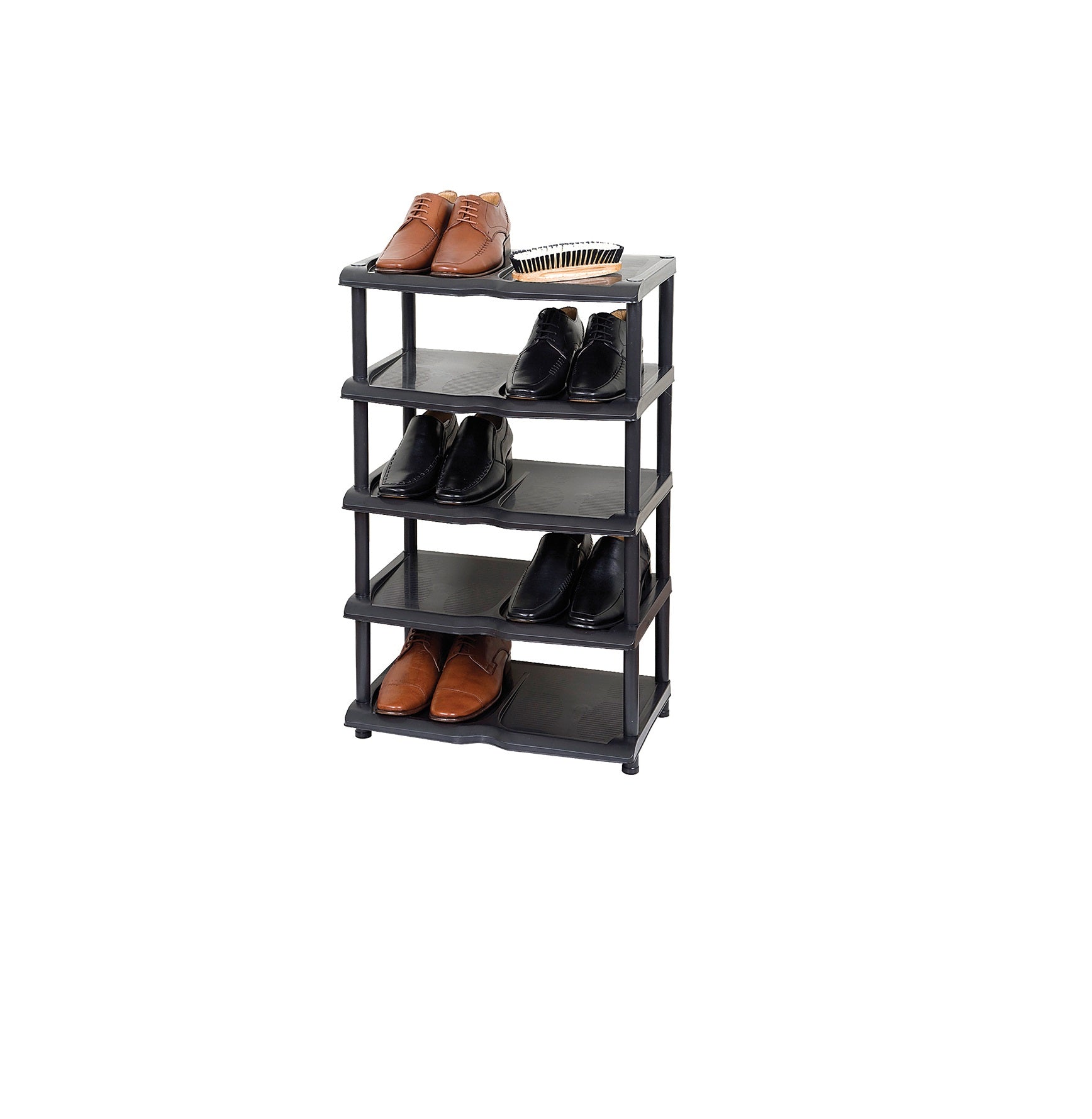 TRENDY SHOE CUPBOARD (BLACK)