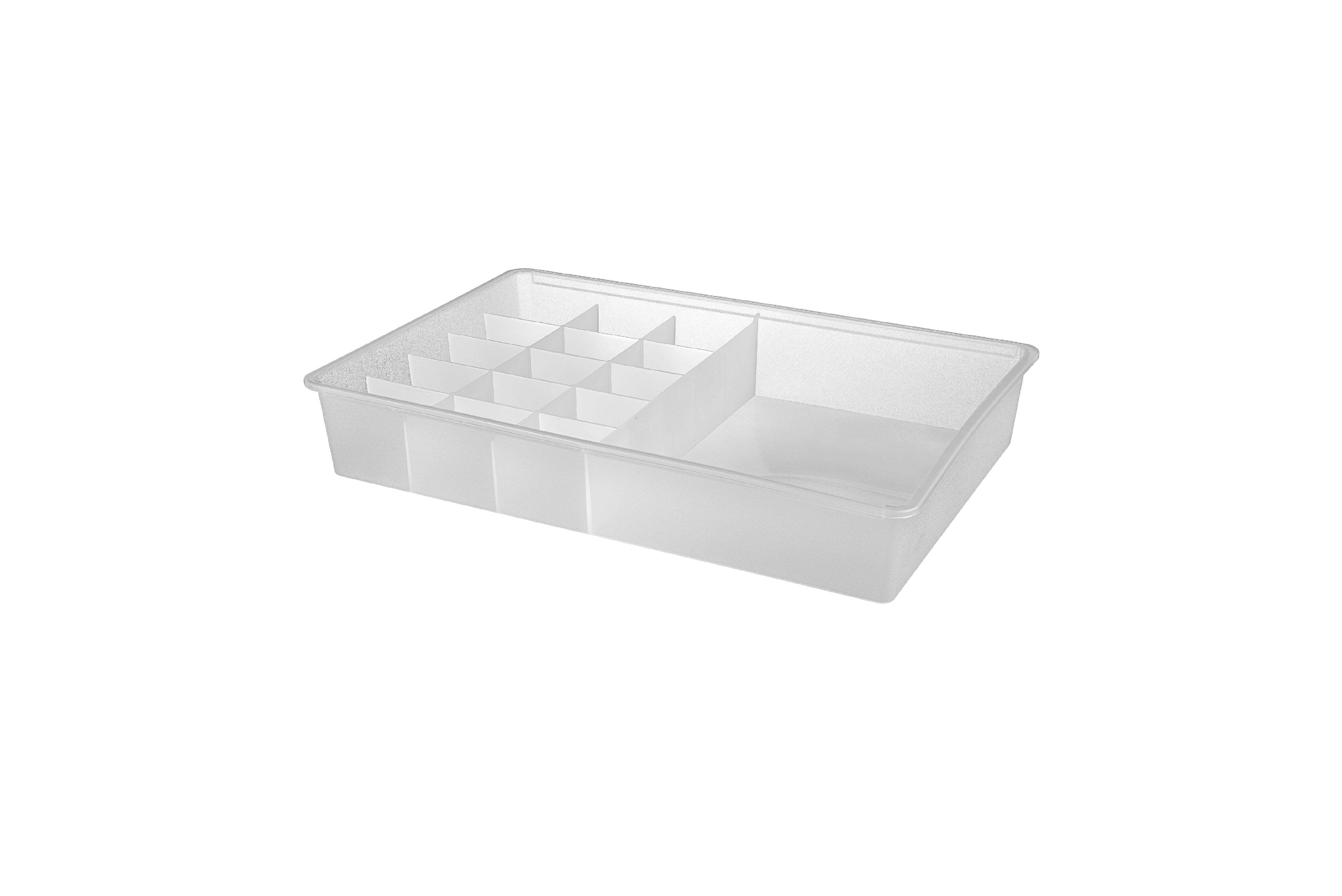 BIG SIZE ORGANISER HALF DIVIDED (WITHOUD LID)