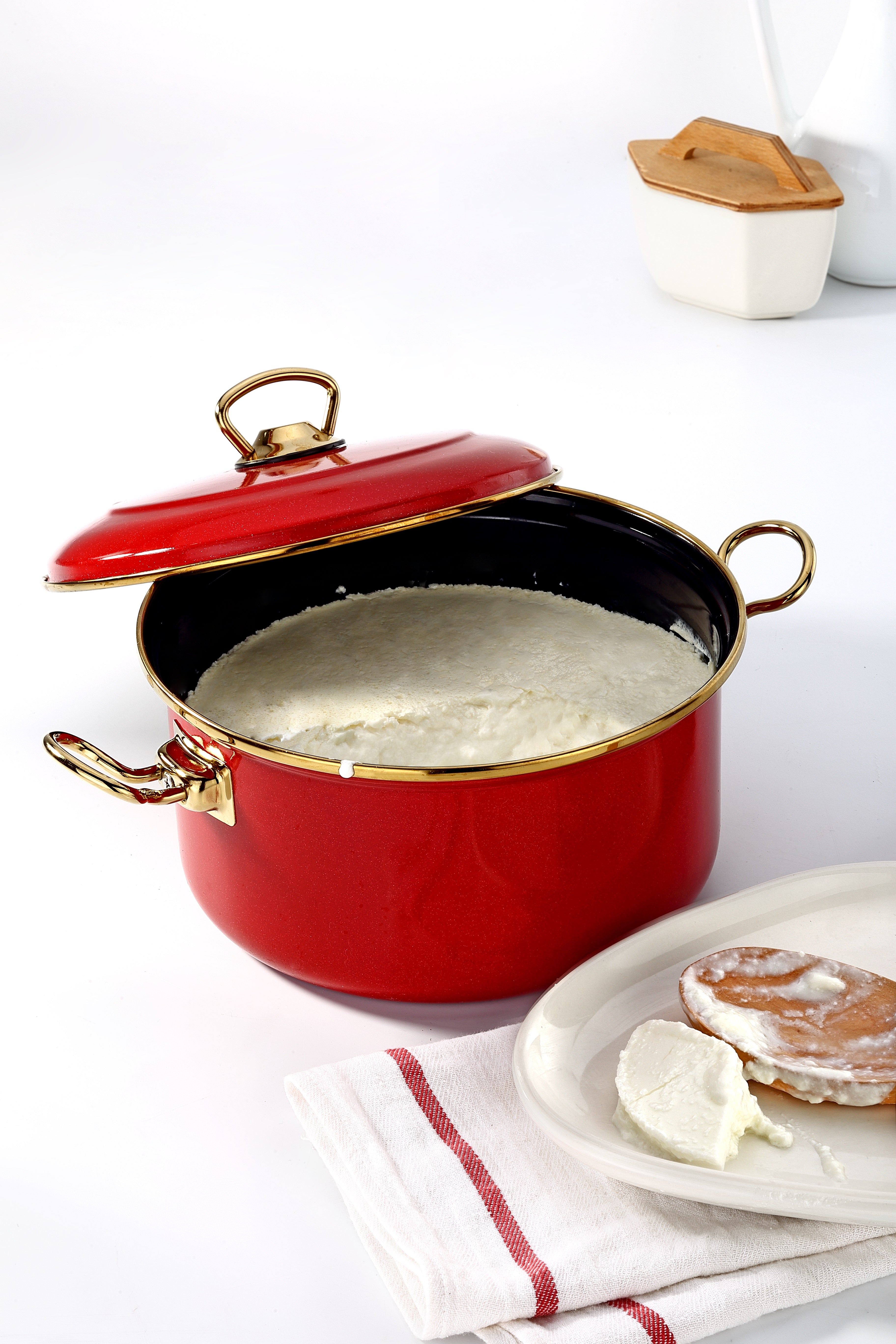 Bonera Academia Series Enamel Deep Pot