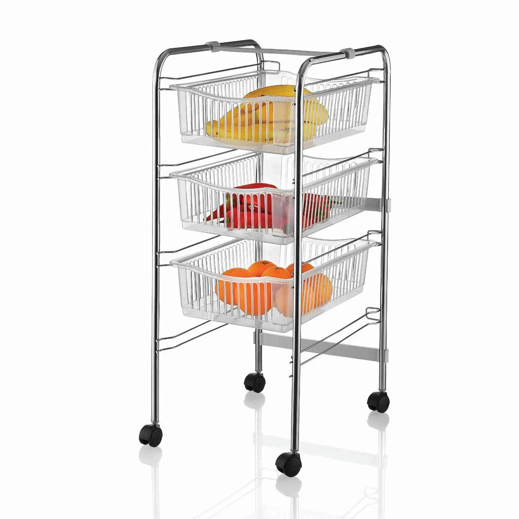 PLASTIC 4 TIER RACK